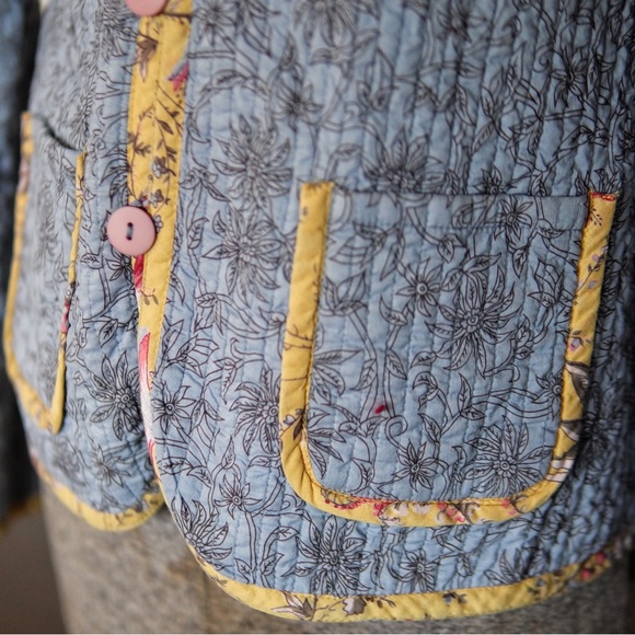 Reversible Quilt Shacket - Picture 9 of 16